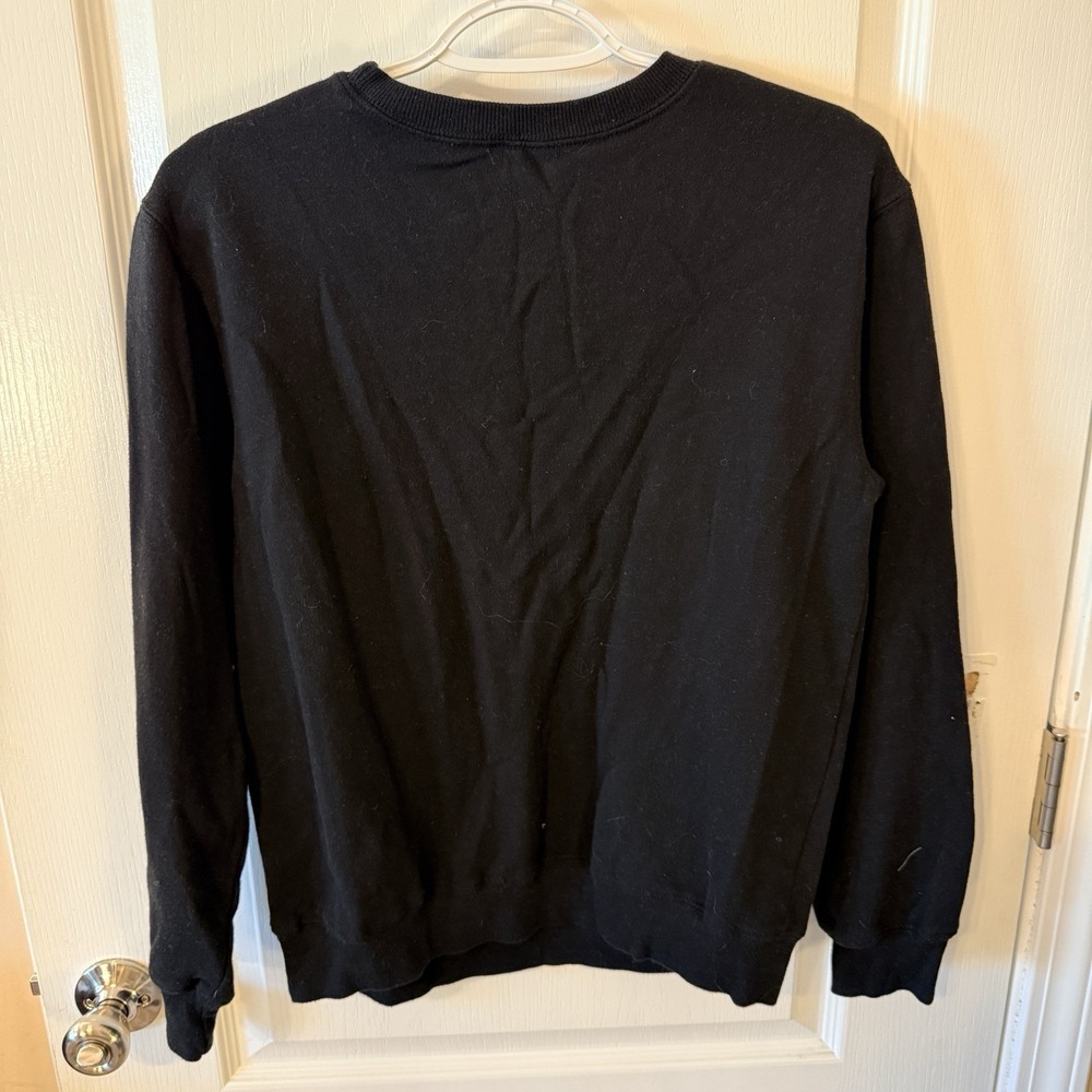Gudetama by Sanrio Black Lazy Egg Sweatshirt Size Small - Picture 5 of 5